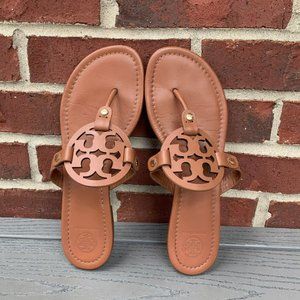 Tory Burch Miller Sandals in Vintage Vachetts
